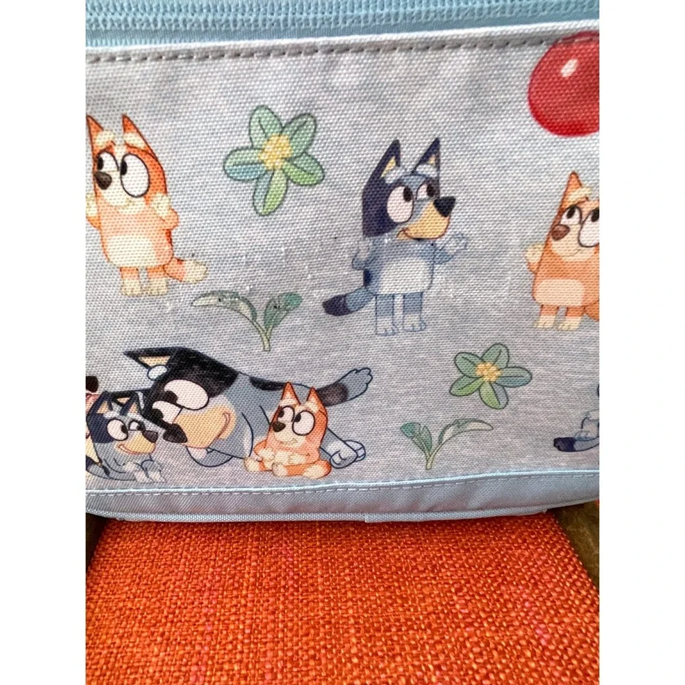 Mackenzie Bluey Bingo Cold Pack Lunch‎ Bag Box Pottery Barn Kids Small Defect